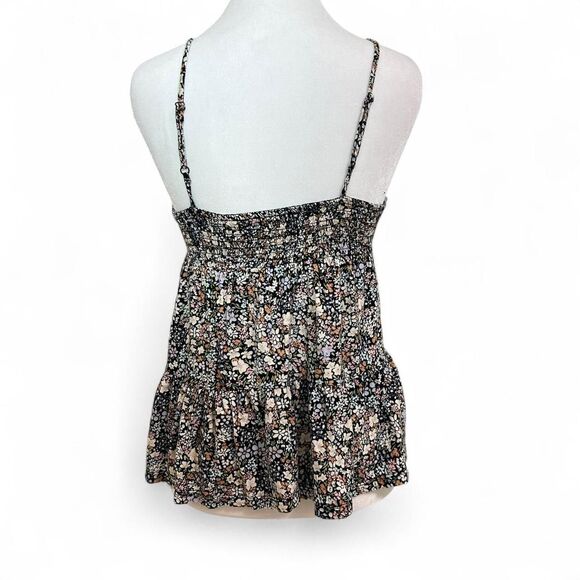 Floral print babydoll top - Picture 3 of 7